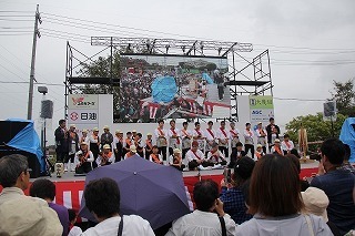 写真：お囃子（玉貫区）