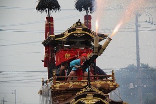 写真：蛇ノ口花火（大足区）