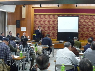 写真：住民対話集会の様子（玉貫西1区）