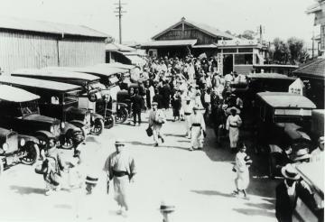 写真：大正時代の武豊駅