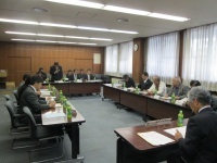 写真：第17回武豊町地域公共交通会議の様子