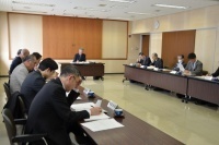 写真：第11回武豊町地域公共交通会議の様子