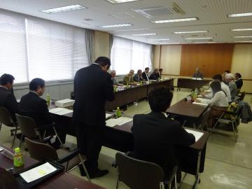 写真：第22回武豊町地域公共交通会議の様子