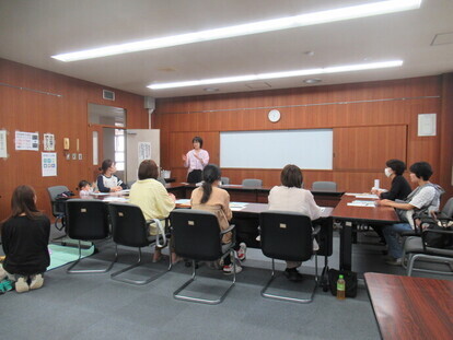 アロマテラピーでリラックスの様子1