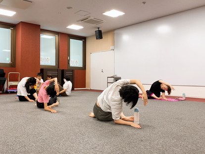 親子バレトンの様子1