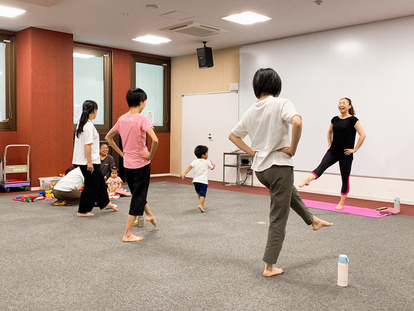 親子バレトンの様子2