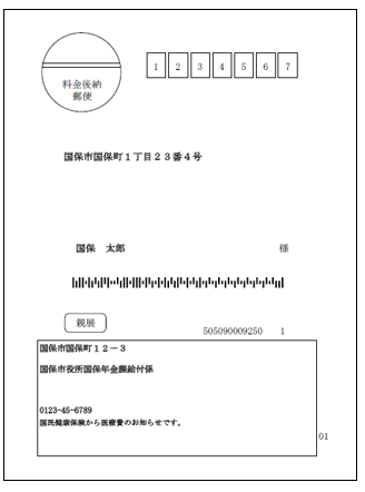郵便はがき規格（100mm×148mm）のサイズになります