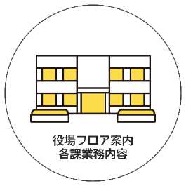 役場フロア案内・各種業務案内